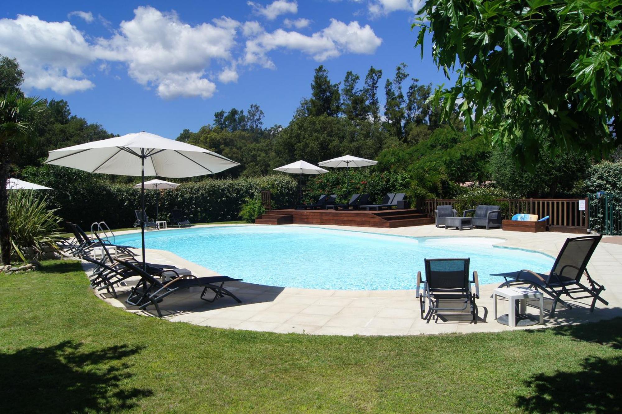 Residence Les Jardins de Sainte-Lucie Piscine chauffée Exterior foto